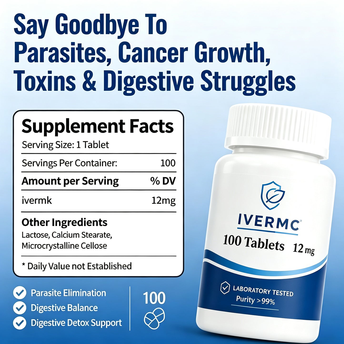 Ivermc 12mg-100tables